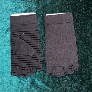 Brand New Black Compression Gloves with Rubber Grips NEW!